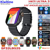 HK11 Ultra 3 Smartwatch 2.02" AMOLED Screen 1GB Rom Support Local Music TWS Connection.