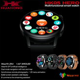 KIWITIME GT4 PRO PLUS Business Smart Watch uomo chiamata Bluetooth Smartwatch IP68 orologio impermeabile definitivo per Huawei IOS