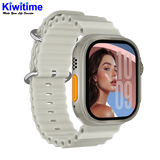 KIWITIME H16 Ultra Plus Smartwatch Schermo AMOLED da 2,04" 1 GB di Rom Supporta Musica Locale Connessione TWS