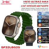 HK10 Ultra 3 Smartwatch Schermo AMOLED da 2,02" 1 GB Rom Supporto Musica Locale Connessione TWS