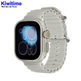 KIWITIME H16 Ultra Plus Smartwatch Schermo AMOLED da 2,04" 1 GB di Rom Supporta Musica Locale Connessione TWS