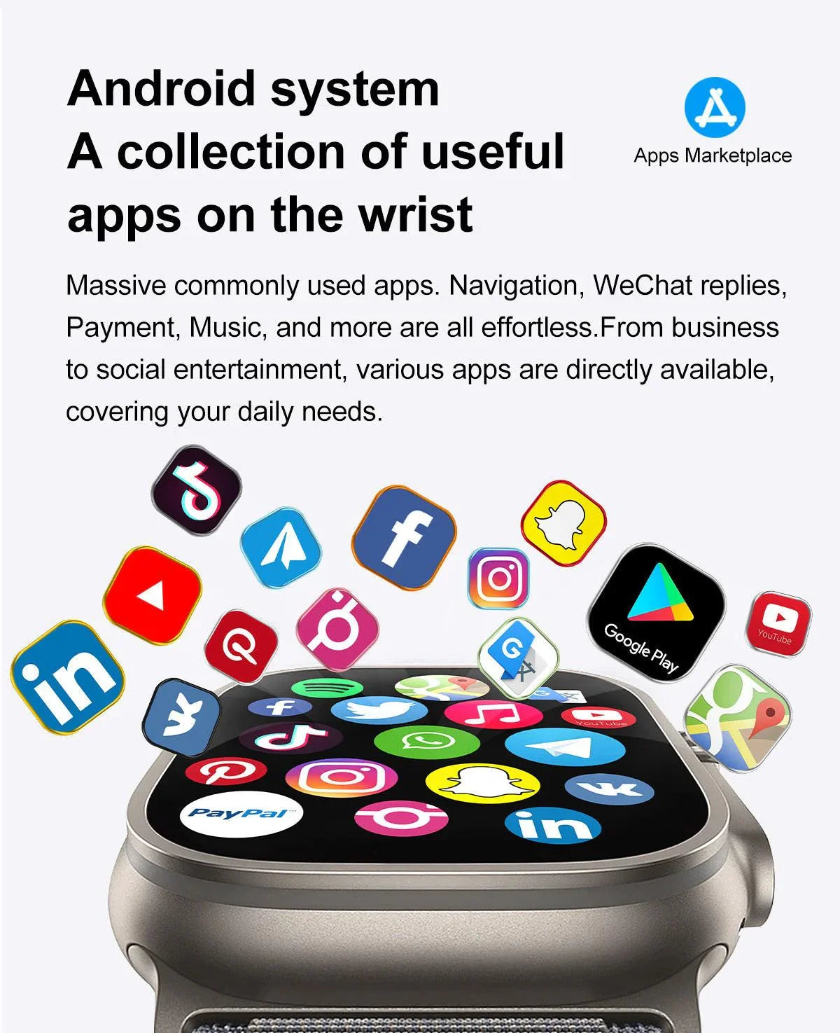 Smartwatch featuring a vibrant AMOLED display, model DT Ultra 2, offering advanced performance and sleek design.