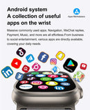Smartwatch featuring a vibrant AMOLED display, model DT Ultra 2, offering advanced performance and sleek design.