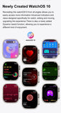 Smartwatch featuring a vibrant AMOLED display, model DT Ultra 2, offering advanced performance and sleek design.