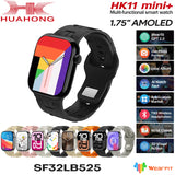 HK11 Mini + / HK11 Mini Plus Smartwatch 1.75" AMOLED Screen Support Local Music TWS Connection