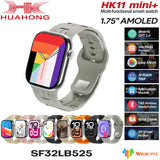 HK11 Mini + / HK11 Mini Plus Smartwatch 1.75" AMOLED Screen Support Local Music TWS Connection