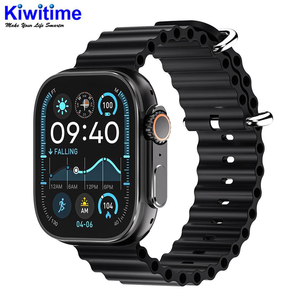 KIWITIME Ultra 4 Pro Smartwatch 2.11" TFT Screen 1GB Rom Support Local Music TWS Connection noise detection WhatsApp reply.