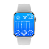 KIWITIME Hello Plum H15 Pro Smart Watch Series 10 46mm- Noise Detection ChatGPT 1GB ROM NFC 2.04" AMOLED Screen