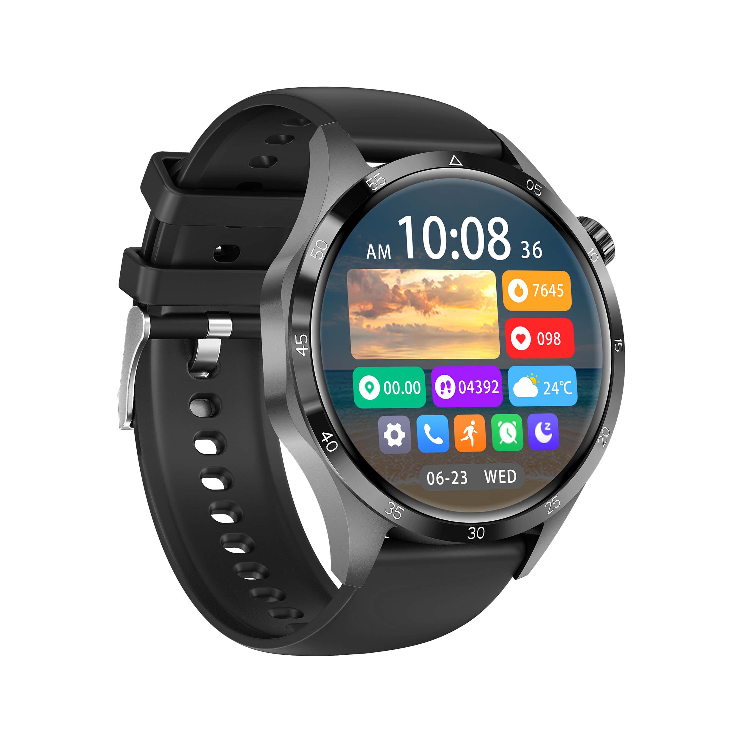 KIWITIME GT4 PRO PLUS Business Smart Watch uomo chiamata Bluetooth Smartwatch IP68 orologio impermeabile definitivo per Huawei IOS 