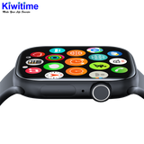 KIWITIME Hello Plum H15 Mini Smart Watch Series 10 42mm- Noise Detection ChatGPT 1GB ROM NFC AMOLED Screen