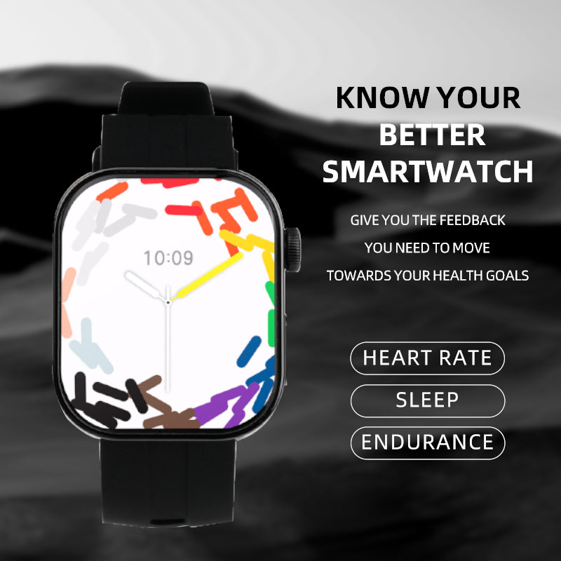 Hello W2 Smartwatch Schermo AMOLED da 1,95" 4GB Rom Supporto Musica Locale Connessione TWS