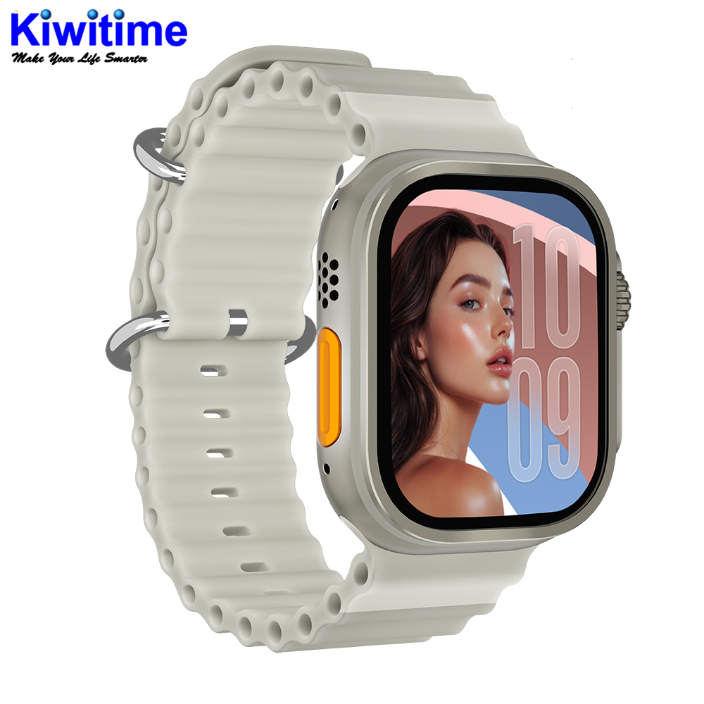 KIWITIME H26 Ultra Plus Smartwatch 2.04" AMOLED Screen 1GB Rom Support Local Music TWS Connection