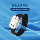 Hello W2 Smartwatch 1.95" AMOLED Screen 4GB Rom Support Local Music TWS Connection