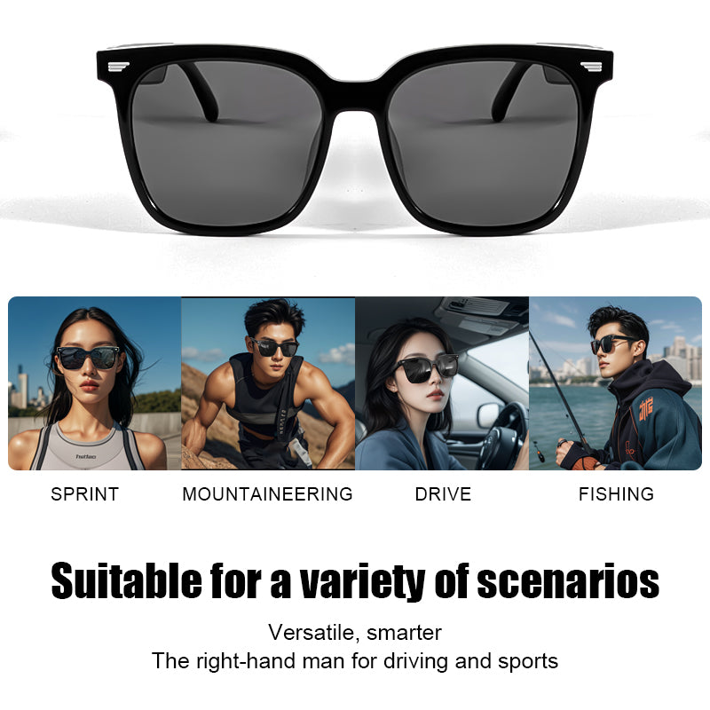 KIWITIME GS01 - Gafas de sol inteligentes con Bluetooth 