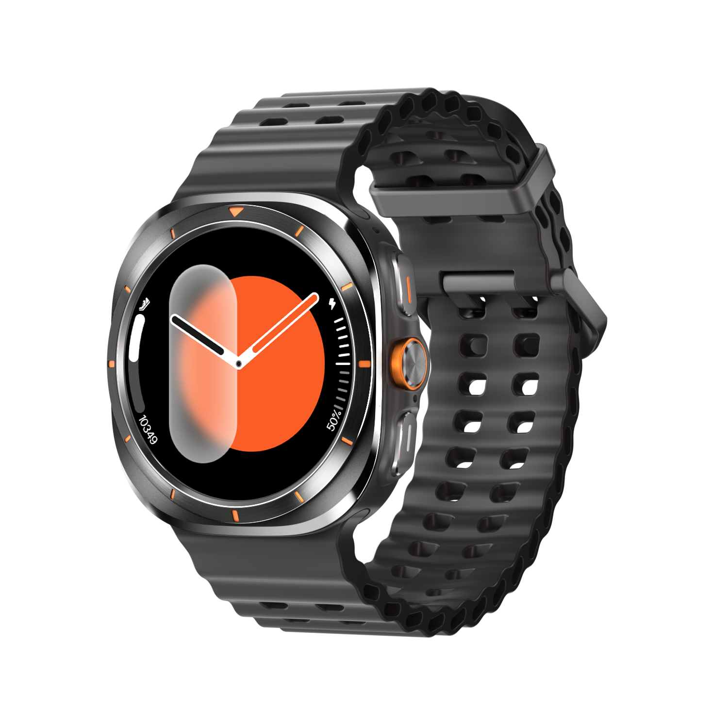 Reloj inteligente KIWITIME W7 Watch Ultra de 47 mm, resistente al agua IP68, con llamadas por Bluetooth y brújula