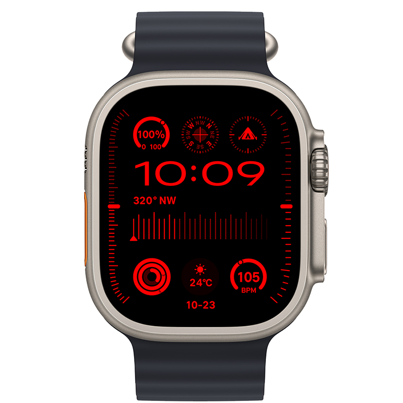 KIWITIME H15 Ultra Plus Smartwatch 2.04" AMOLED Screen 1GB Rom Support Local Music TWS Connection