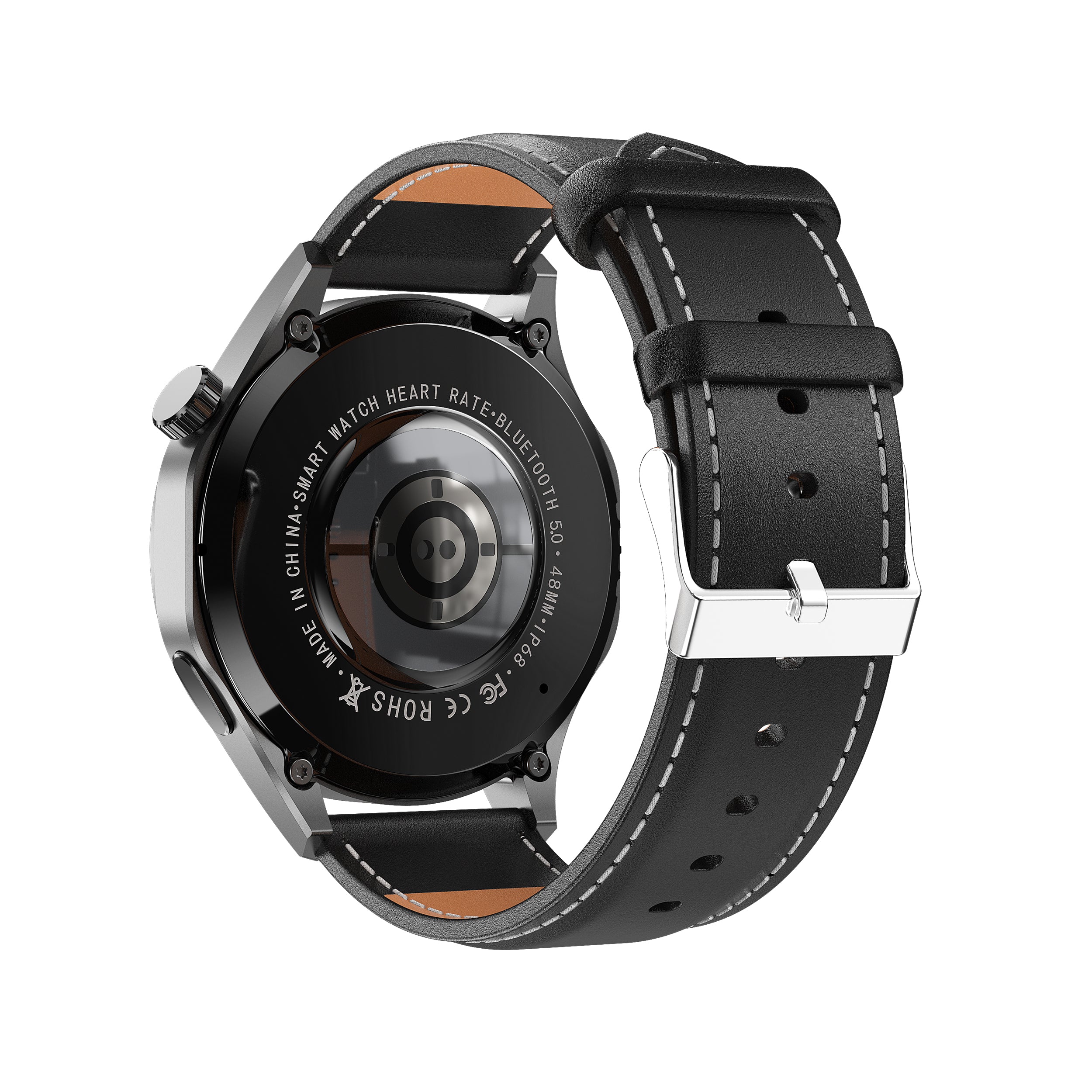 KIWITIME GT4 PRO PLUS Reloj inteligente de negocios para hombres, reloj inteligente con llamadas Bluetooth IP68, reloj resistente al agua definitivo para Huawei IOS 