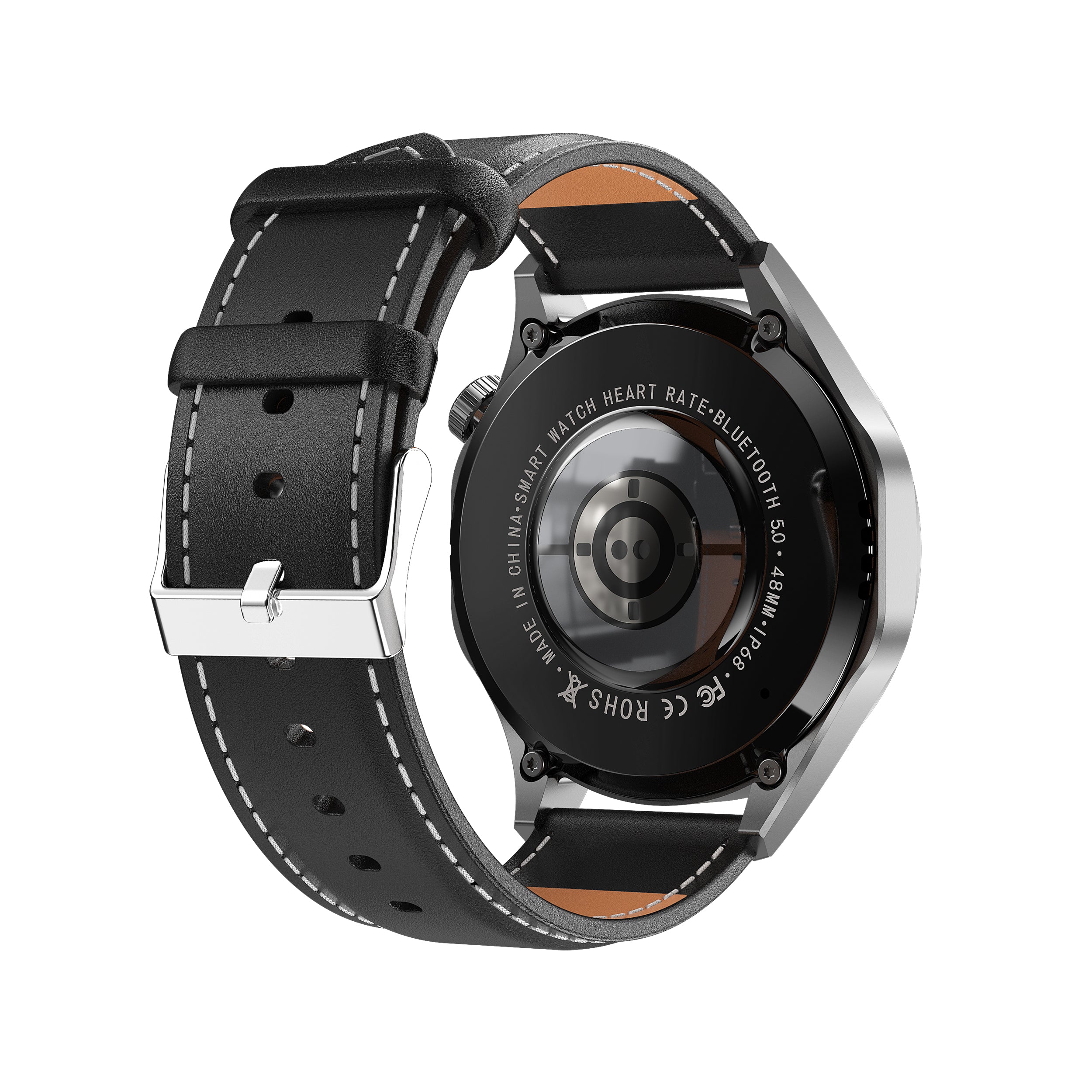 KIWITIME GT4 PRO PLUS Reloj inteligente de negocios para hombres, reloj inteligente con llamadas Bluetooth IP68, reloj resistente al agua definitivo para Huawei IOS 