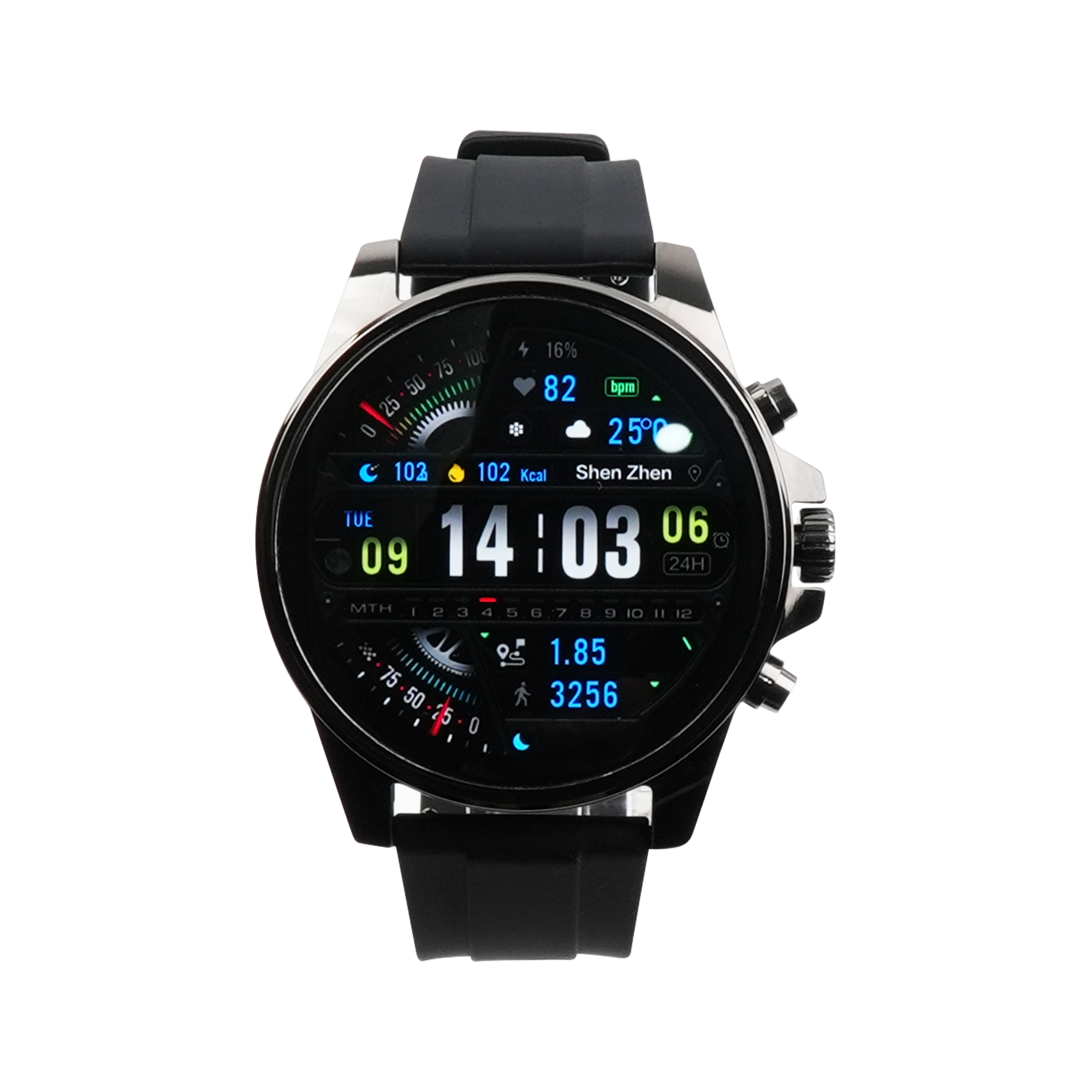 Hello W1 Smartwatch 1.95" AMOLED Screen 1GB Rom Support Local Music TWS Connection