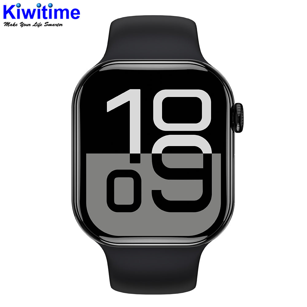 KIWITIME Hello Plum H26 Pro Smart Watch Series 11 - Noise Detection ChatGPT 1GB ROM NFC 2.06" AMOLED Screen