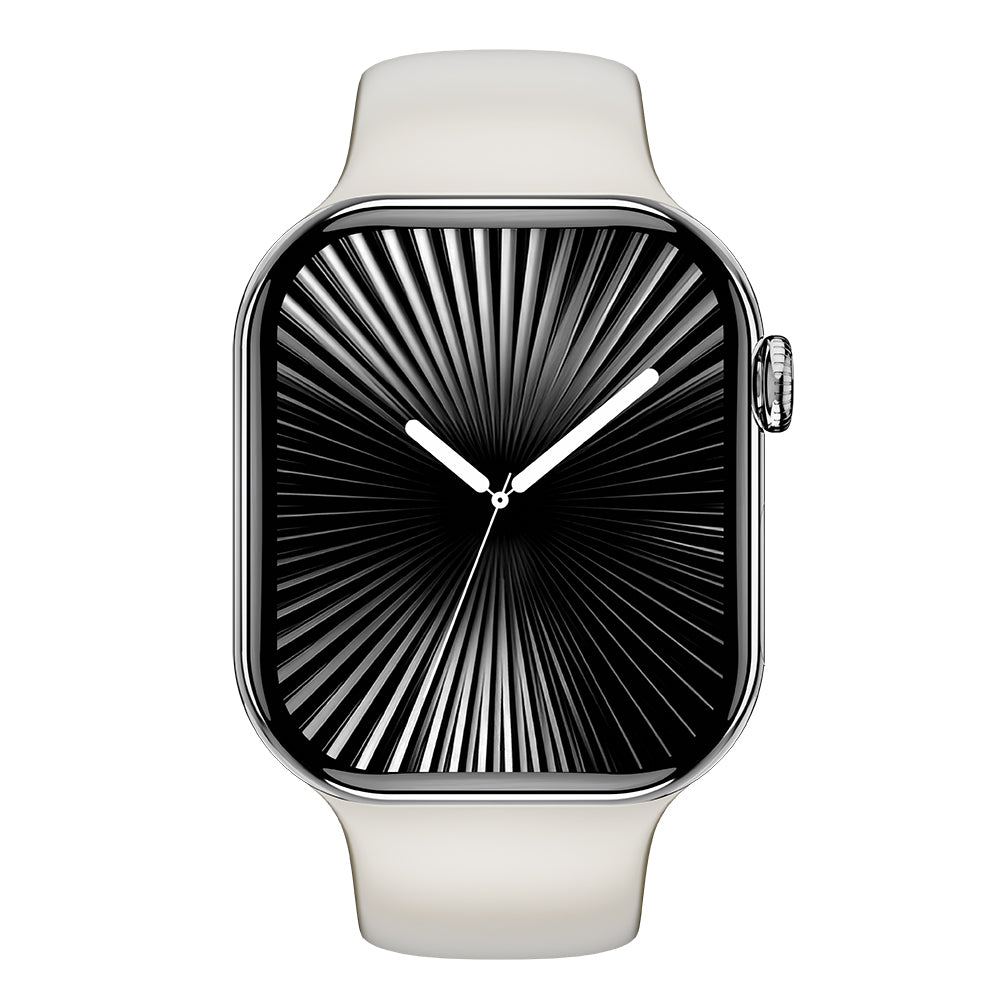 KIWITIME Hello Plum H26 Pro Smart Watch Series 11 - Noise Detection ChatGPT 1GB ROM NFC 2.06" AMOLED Screen