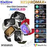 Reloj inteligente HK9 PRO Max+ / HK9 PRO Max Plus con pantalla AMOLED de 2,02", ROM de 1 GB, compatible con música local, conexión TWS