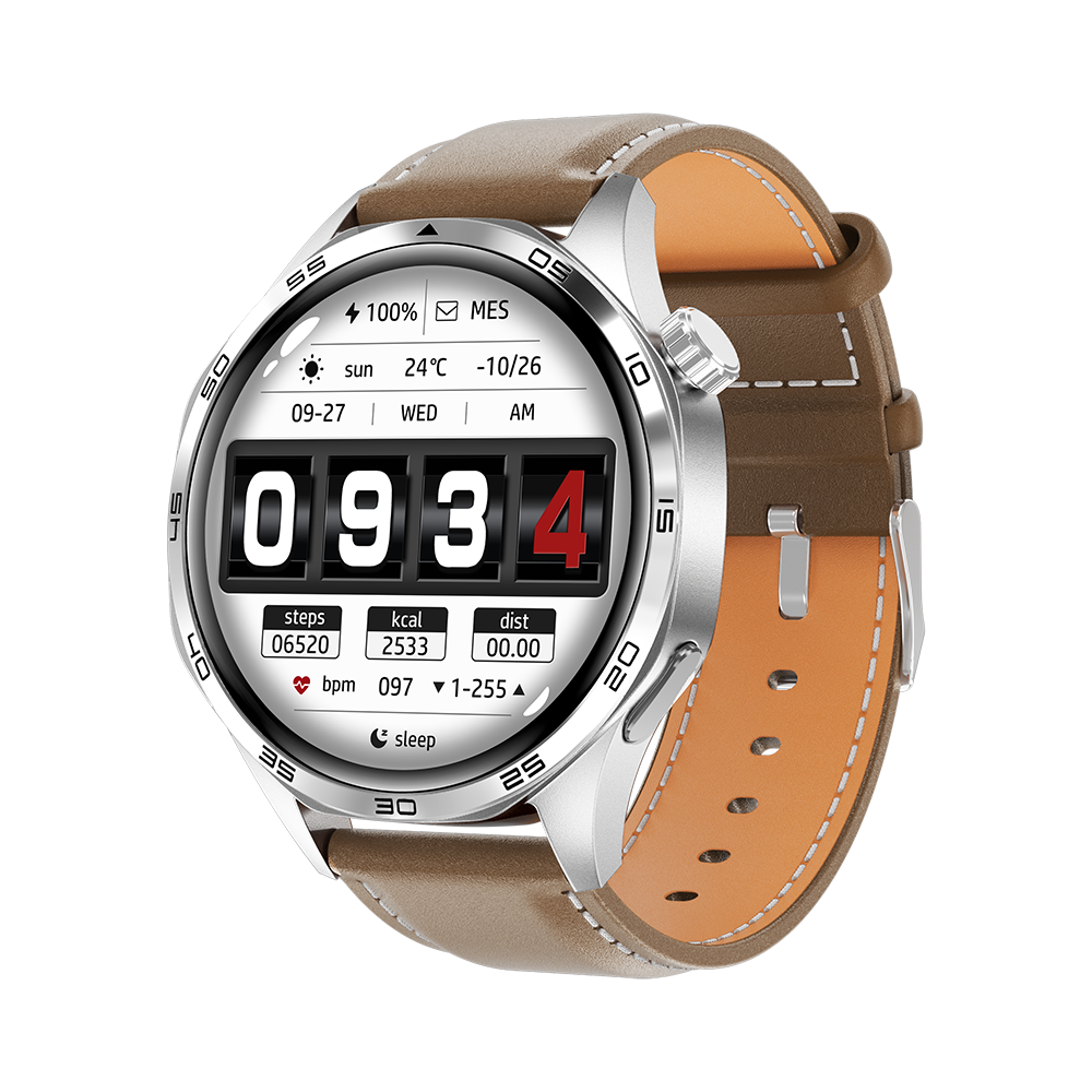 KIWITIME GT4 PRO PLUS Reloj inteligente de negocios para hombres, reloj inteligente con llamadas Bluetooth IP68, reloj resistente al agua definitivo para Huawei IOS 