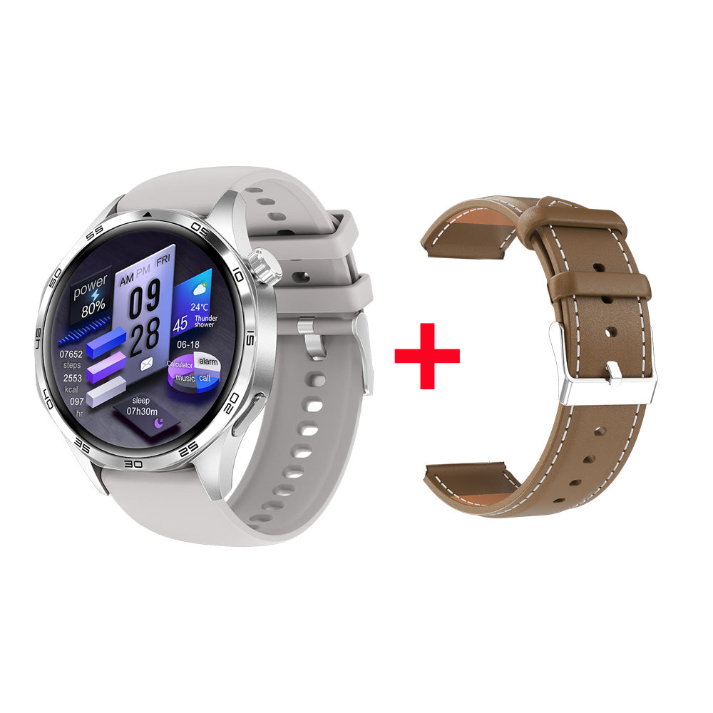 KIWITIME GT4 PRO PLUS Reloj inteligente de negocios para hombres, reloj inteligente con llamadas Bluetooth IP68, reloj resistente al agua definitivo para Huawei IOS 