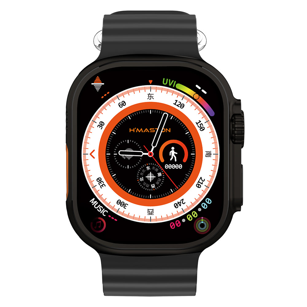 KIWITIME H15 Ultra Plus Smartwatch Schermo AMOLED da 2,04" 1 GB Rom Supporto Musica Locale Connessione TWS