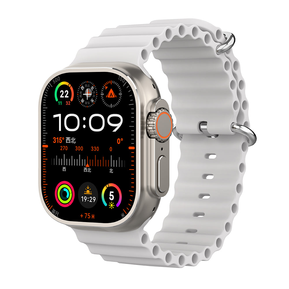 KIWITIME H15 Ultra Plus Smartwatch 2.04" AMOLED Screen 1GB Rom Support Local Music TWS Connection